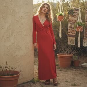 Vintage Handmade 1970s Dress